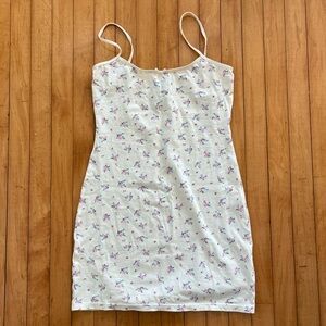 Gwen Floral Mini Dress in Buttercup Bouqet